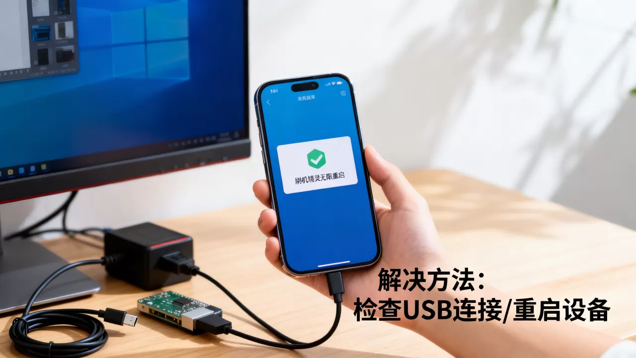 刷机精灵无限重启怎么办，刷机精灵无限重启