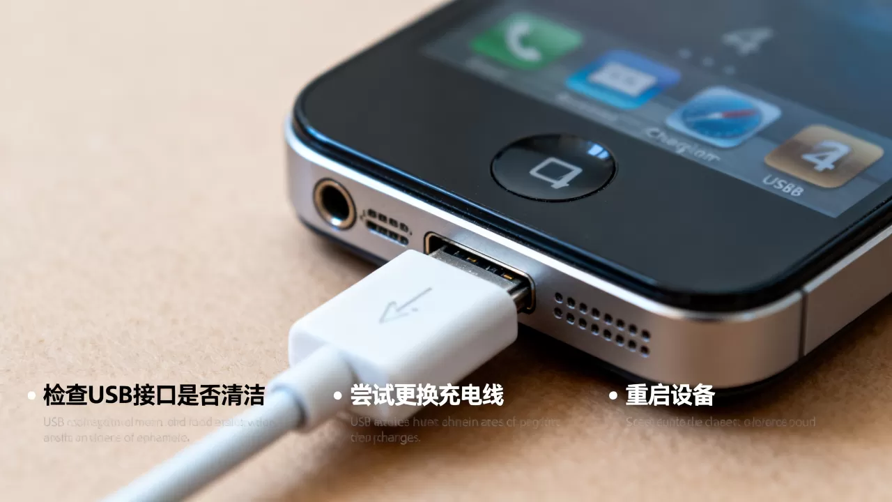 iphone4 usb无法识别怎么办，iphone4充电没反应