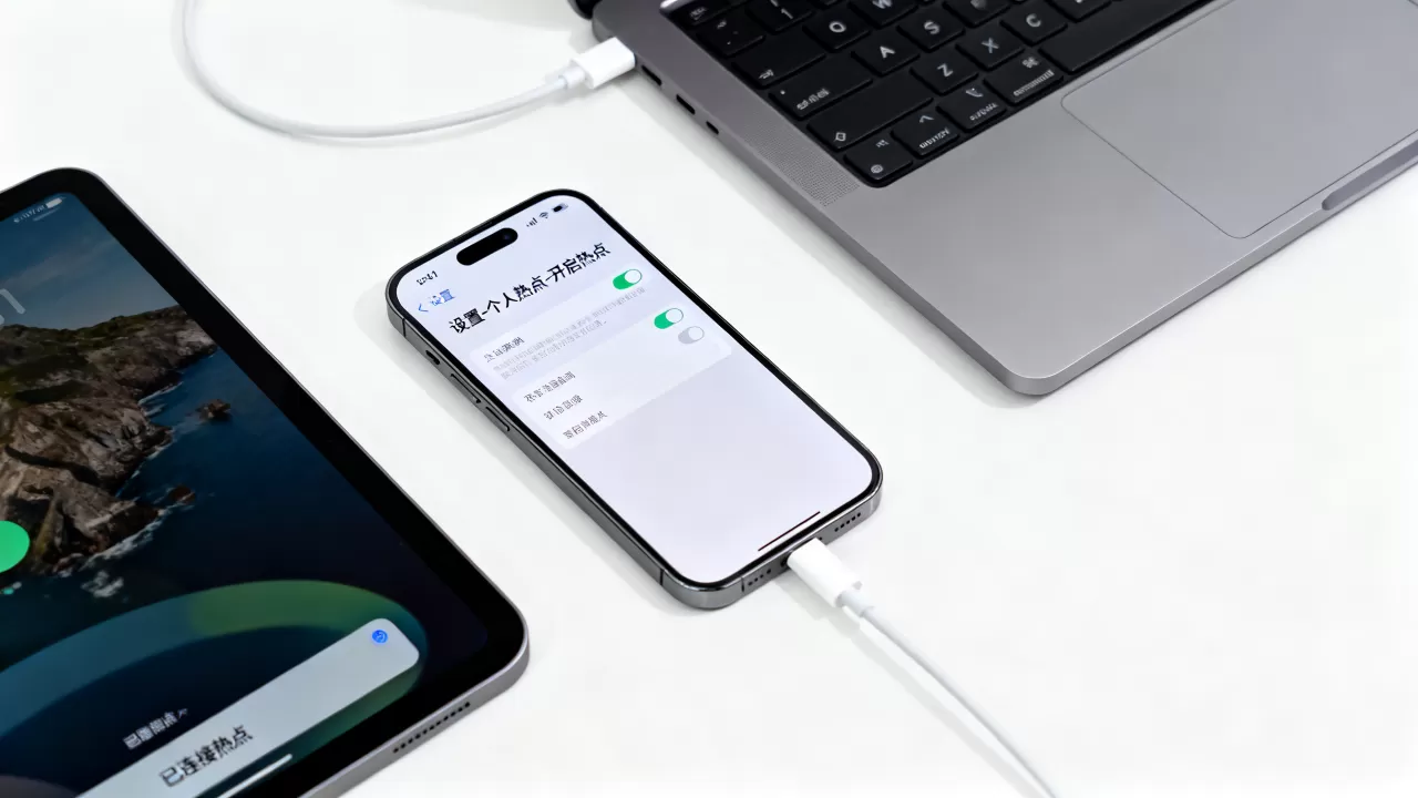 iphone用数据线上网怎么设置,iphone热点共享流量 iphone用数据线上网怎么设置,iphone热点共享流量