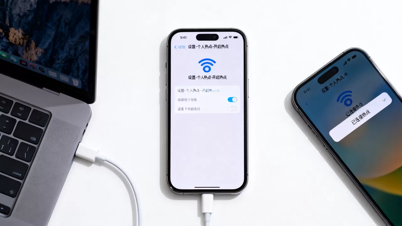 iphone用数据线上网怎么设置,iphone热点共享流量 iphone用数据线上网怎么设置,iphone热点共享流量
