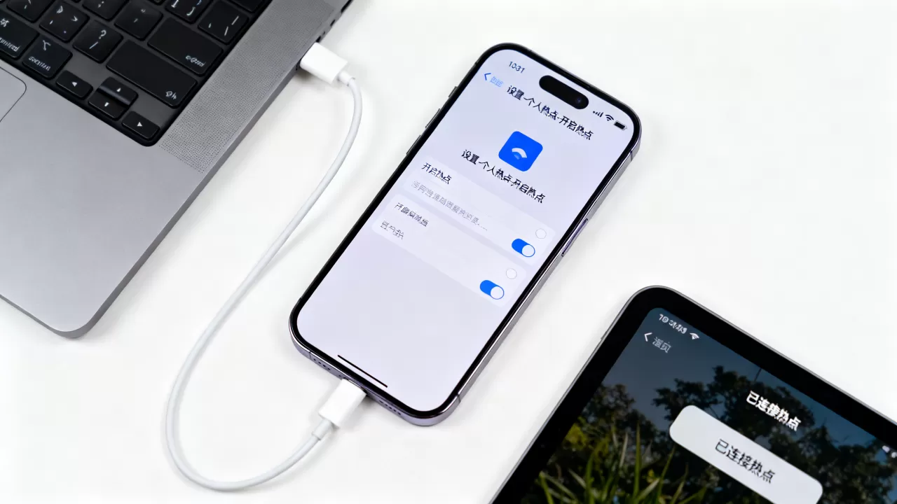 iphone用数据线上网怎么设置,iphone热点共享流量 iphone用数据线上网怎么设置,iphone热点共享流量