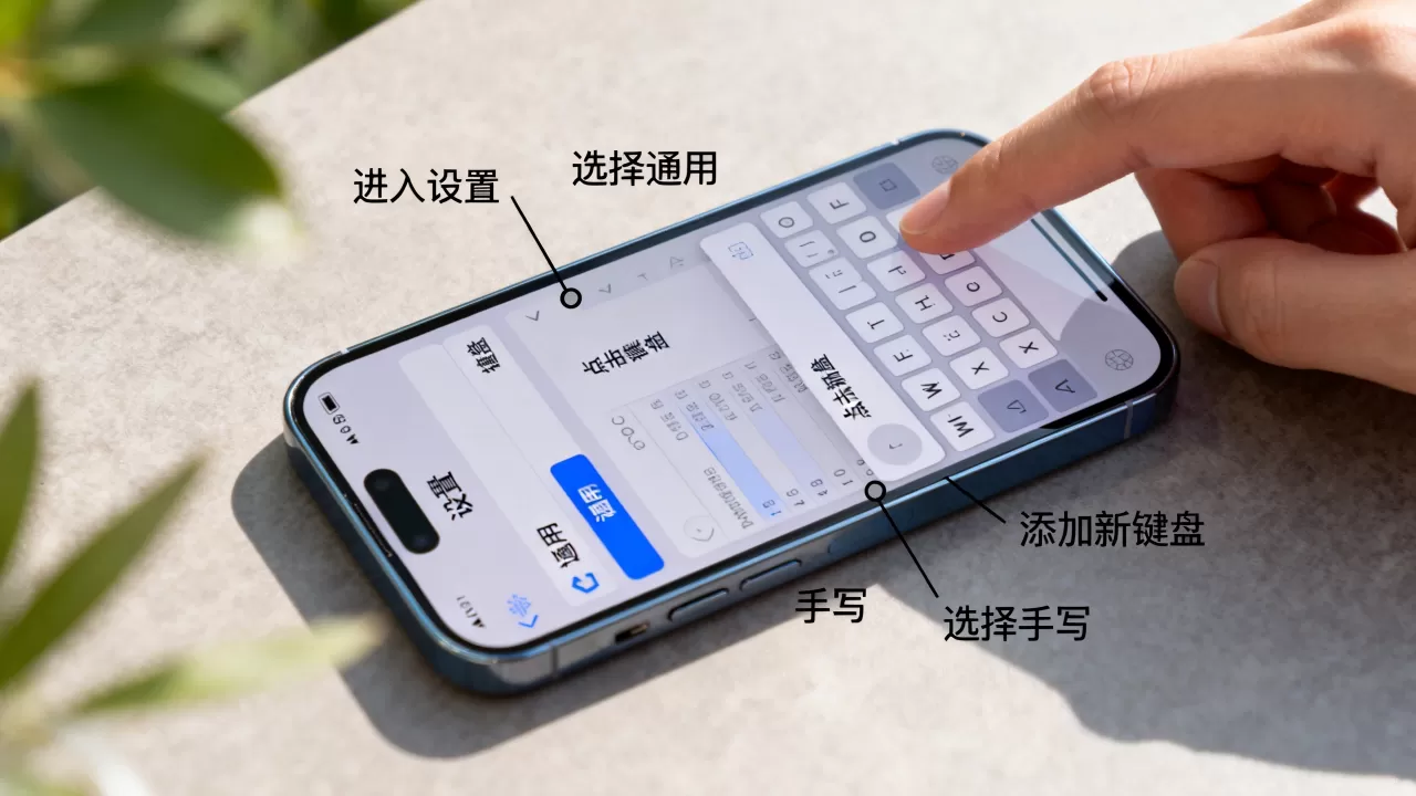 iphone如何设置手写输入，iphone手写输入怎么开