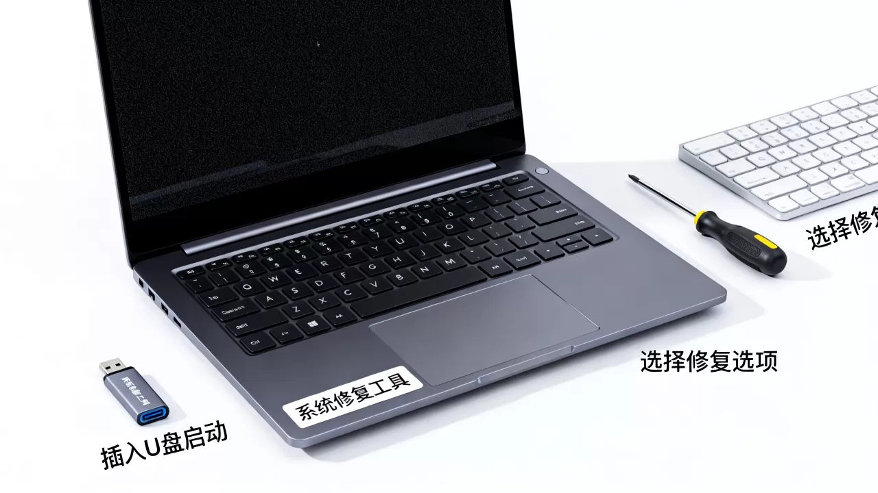 电脑黑屏怎么刷机，电脑黑屏无法开机怎么解决