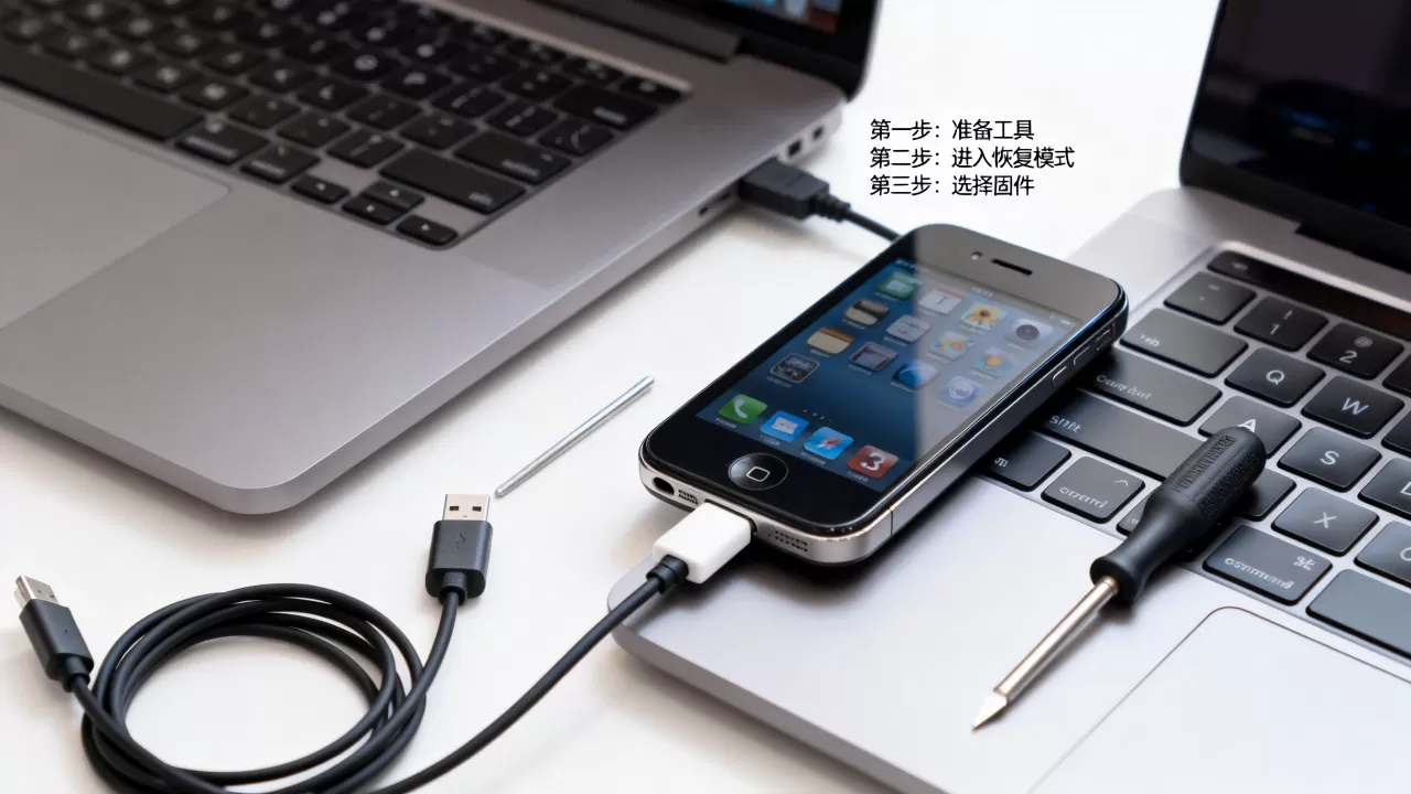 苹果三怎么刷机，苹果3刷机教程