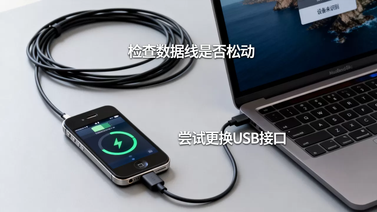 iphone4电脑无法识别怎么办？iphone4电脑连接没反应