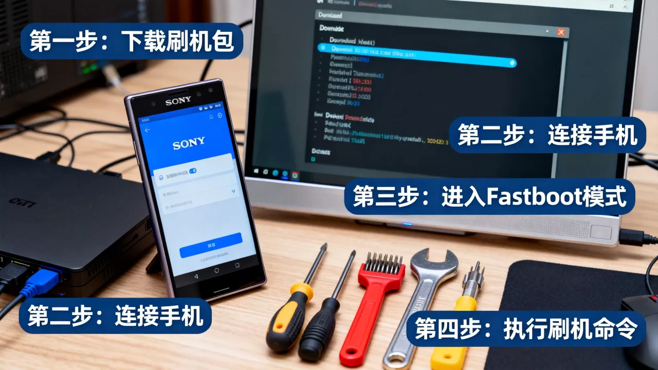 美版索尼刷机教程，索尼手机刷机失败怎么办