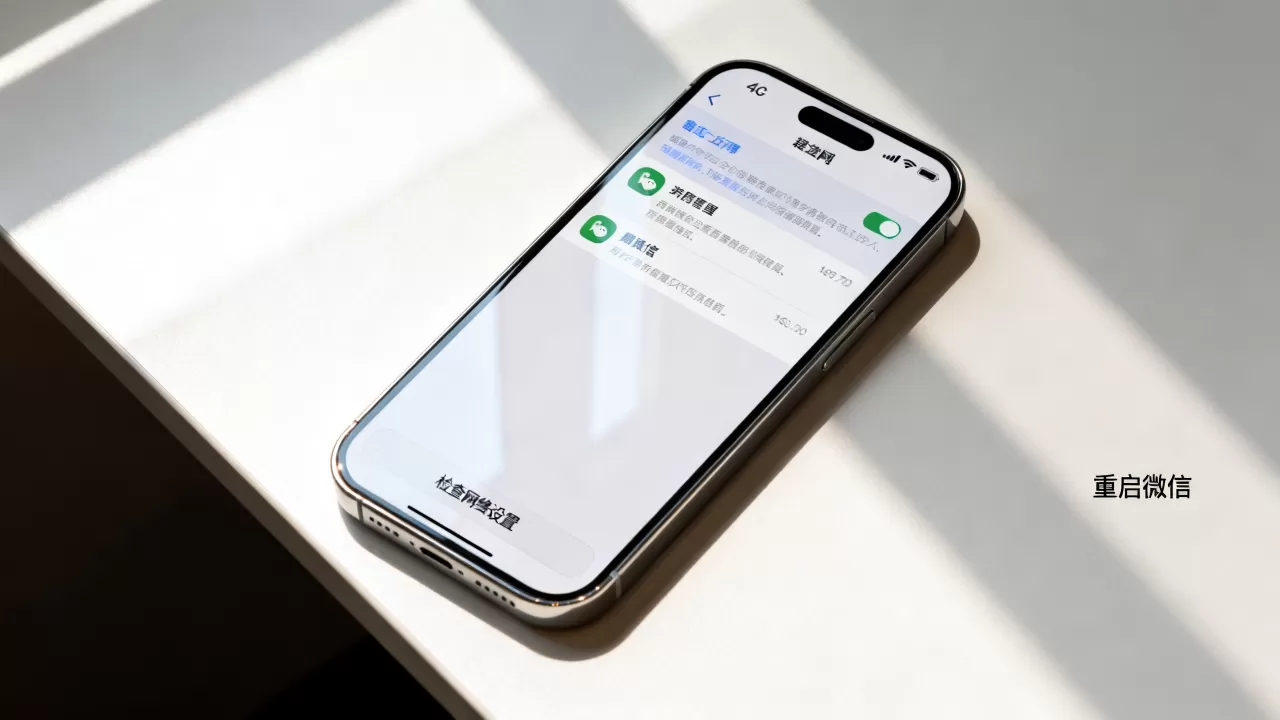 iphone微信收不到消息怎么办，iphone微信