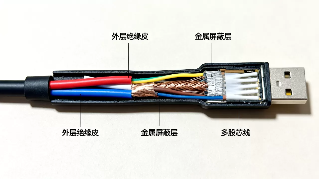 iphone 5 数据线 拆解,iphone5数据线内部结构图解 iphone 5 数据线 拆解,iphone5数据线内部结构图解
