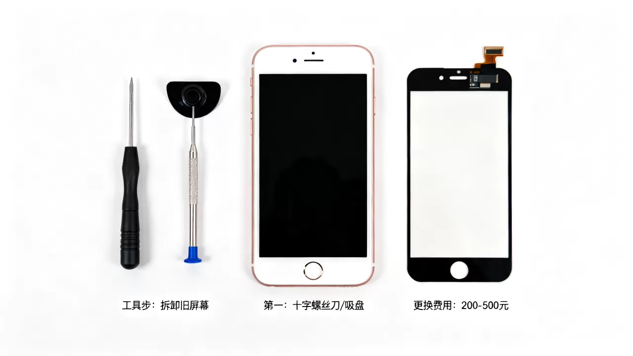 iphone6plus内外屏怎么换？iphone6plus内外屏更换费用