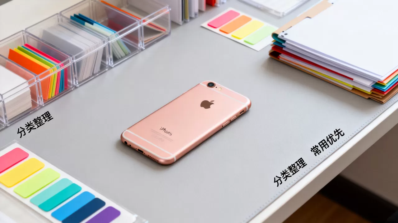iphone6s桌面整理，iphone6s桌面怎么整理好看