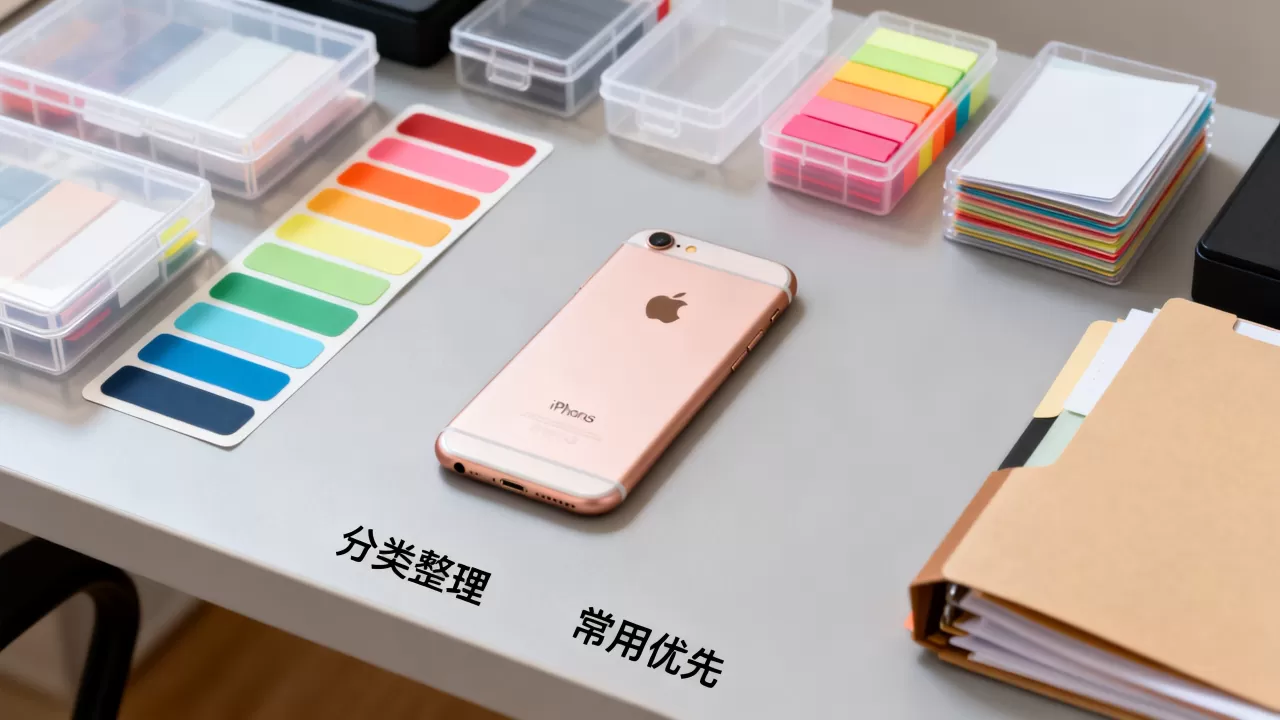 iphone6s桌面整理，iphone6s桌面怎么整理好看