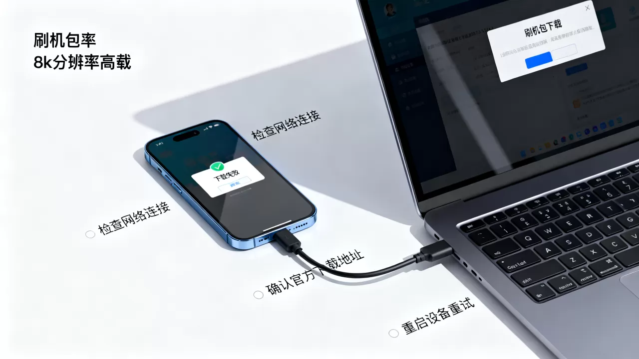 戴妃刷机包下载失败怎么办？戴妃手机刷机包官方下载