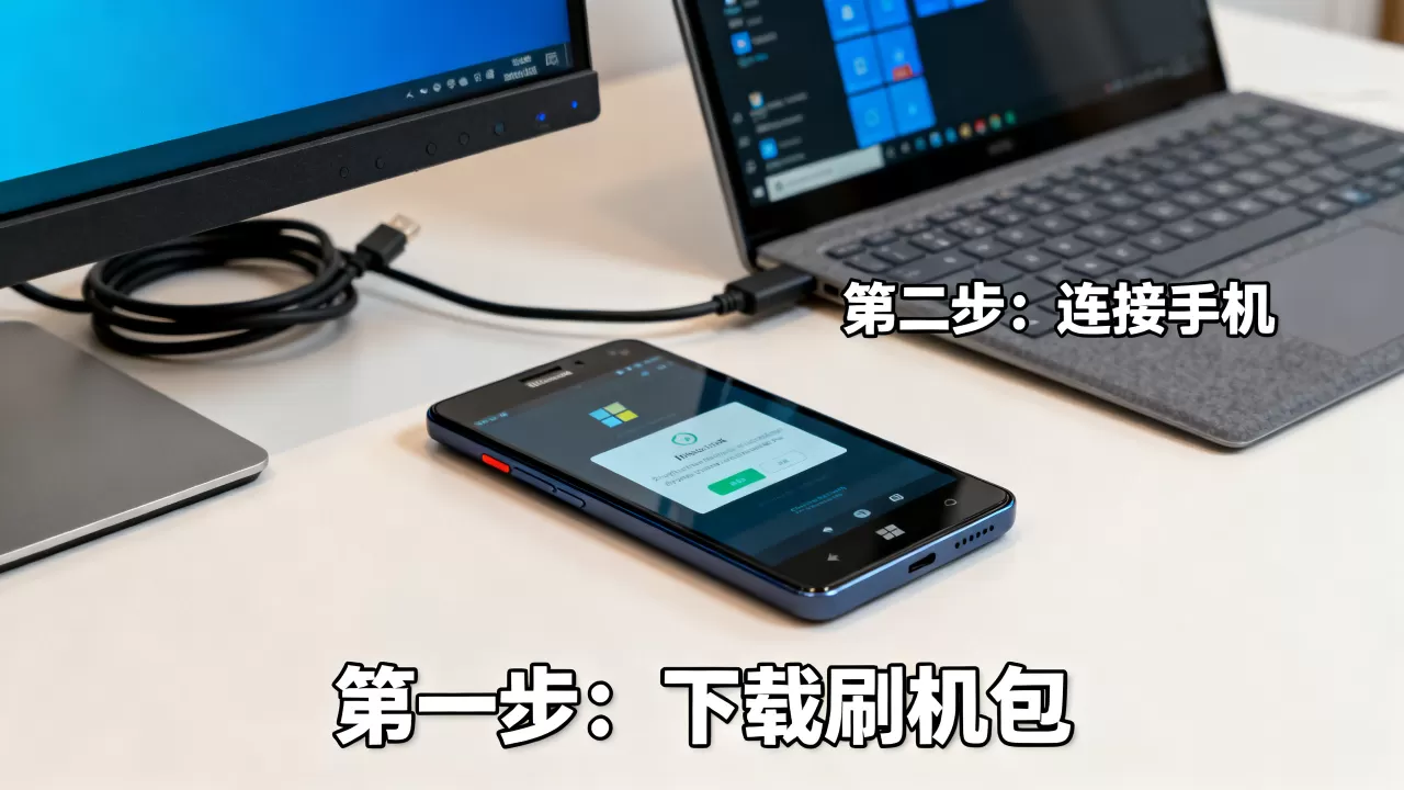 微软手机刷机包怎么刷，微软手机刷机包