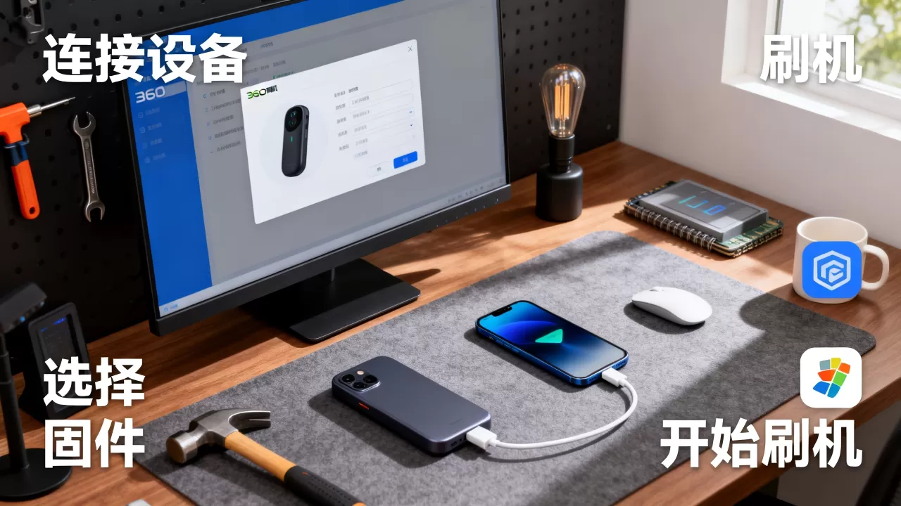 360刷机pc版怎么用，360刷机工具