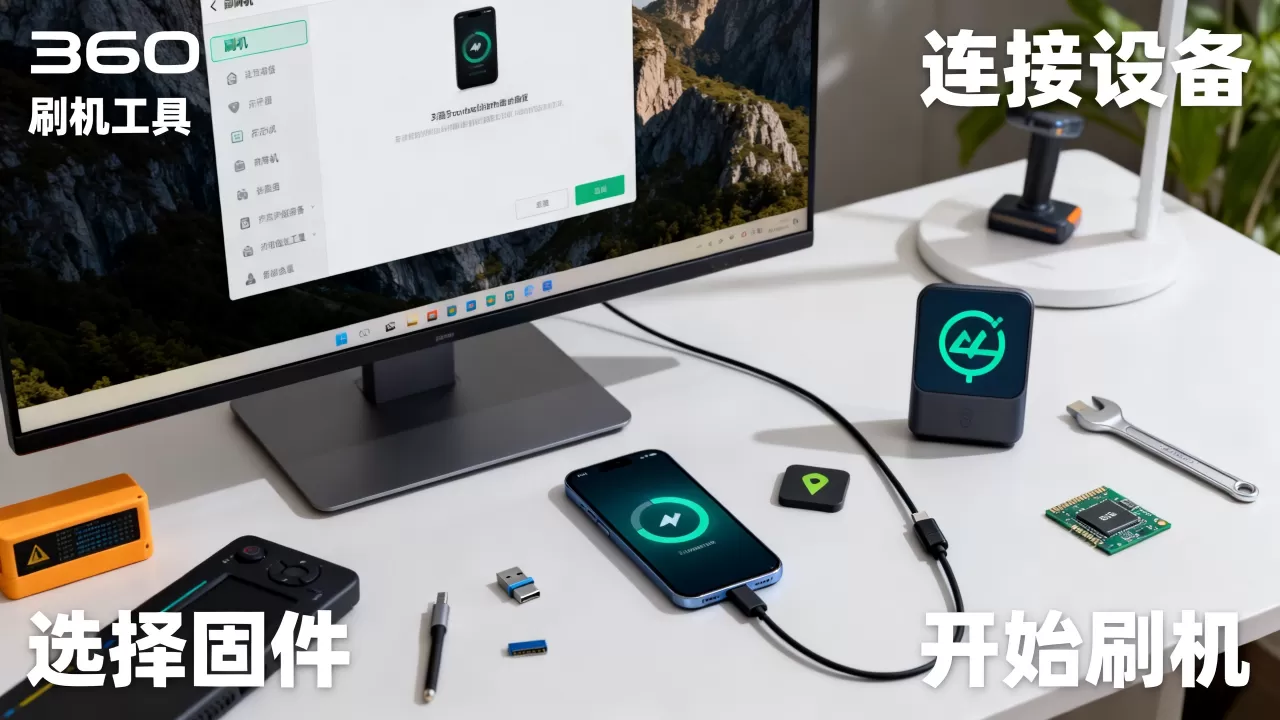 360刷机pc版怎么用，360刷机工具