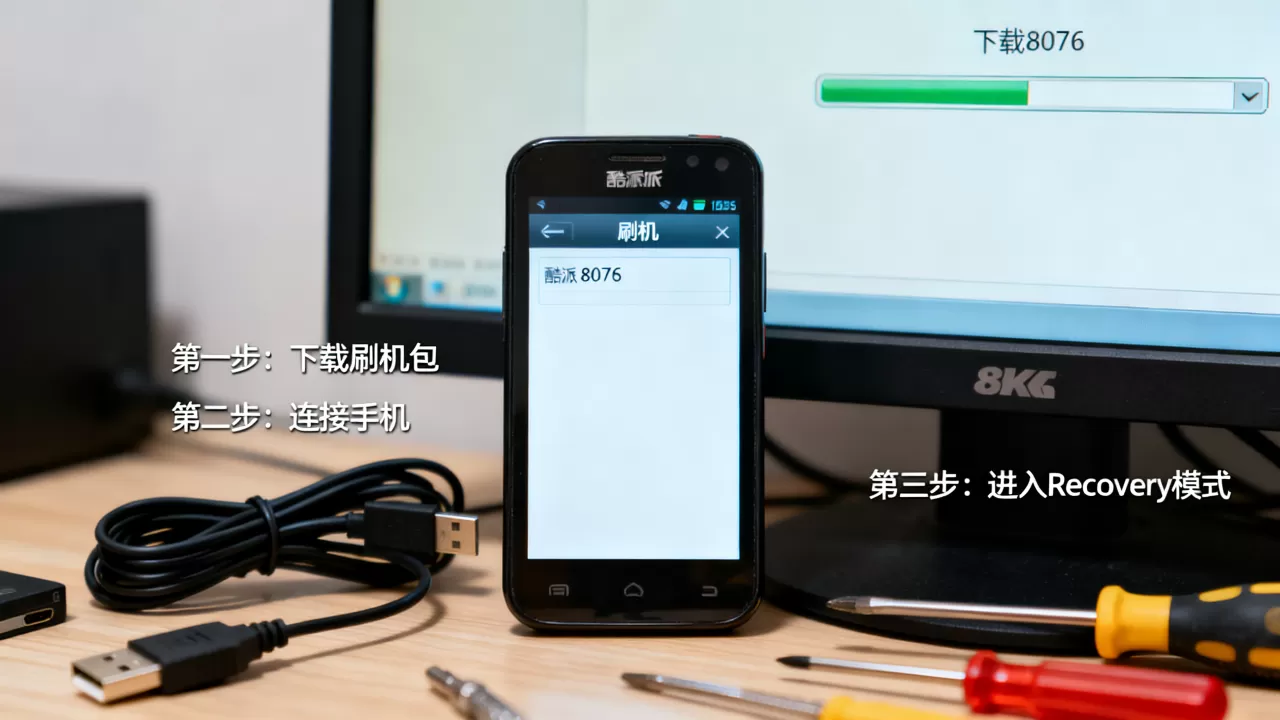 刷机coolpad8076，酷派8076怎么刷机教程