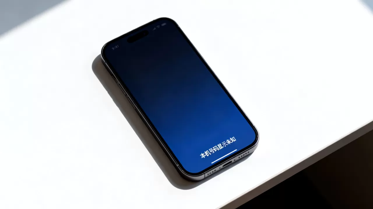 iphone本机号码显示未知怎么回事，iphone本机号码显示未知