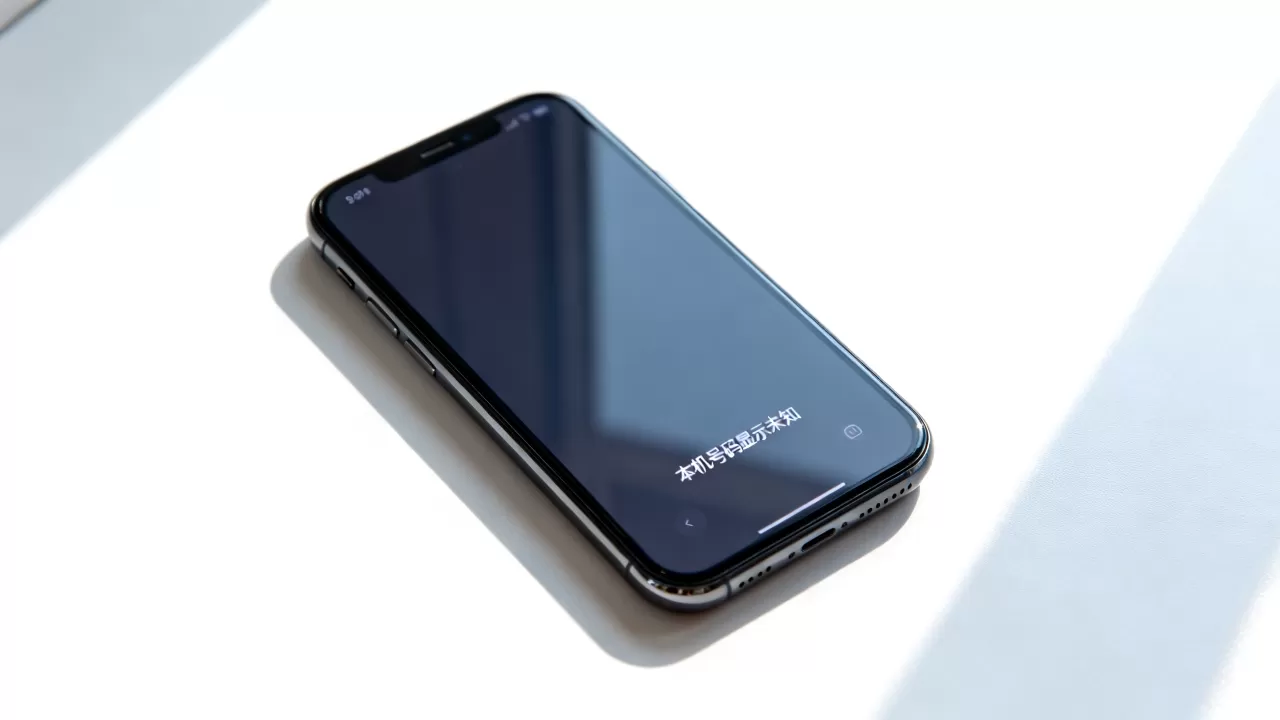 iphone本机号码显示未知怎么回事，iphone本机号码显示未知