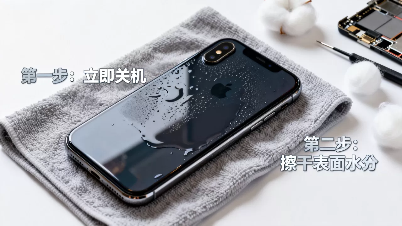 iphone屏幕进水怎么办，手机进水屏幕失灵