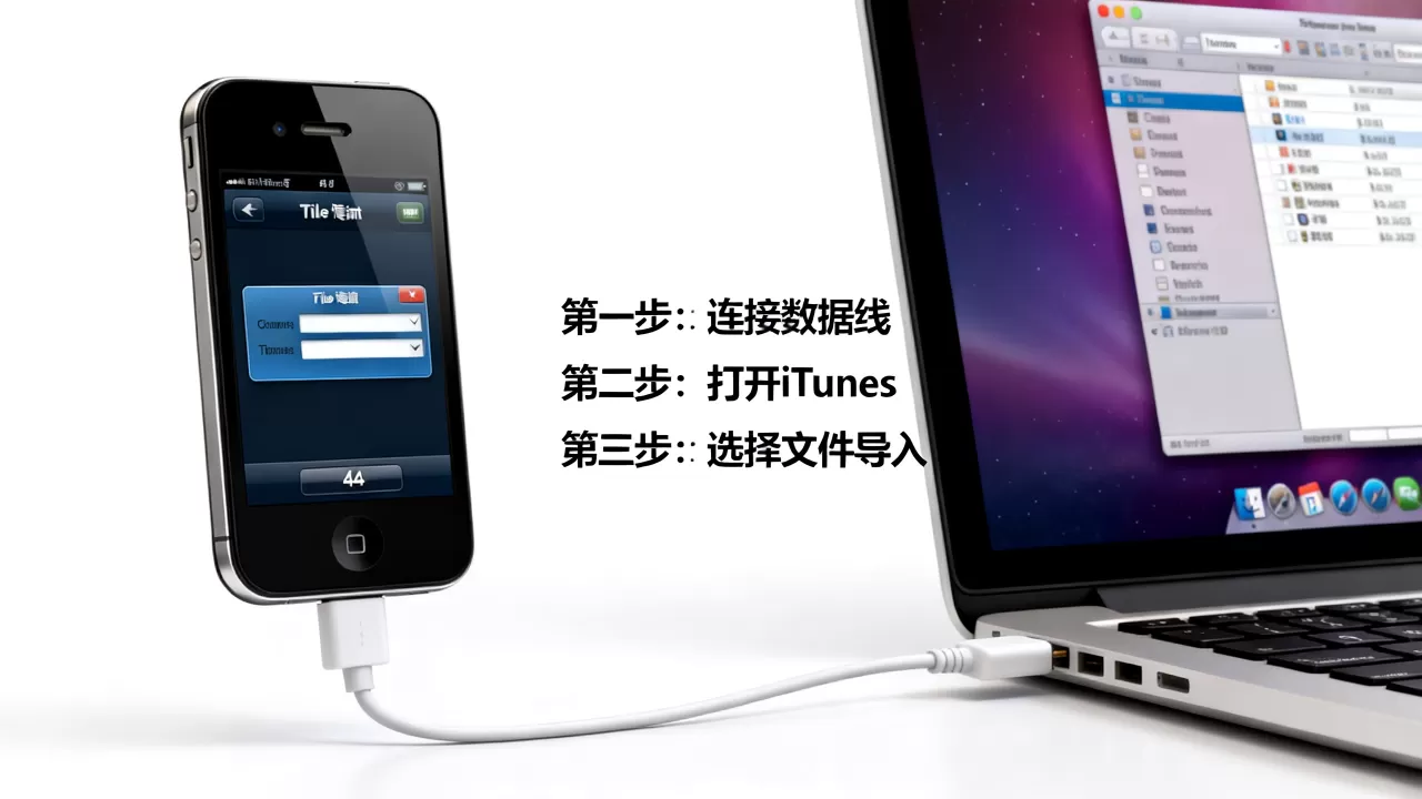 iphone4s怎么导入文件，iphone4s导入文件教程