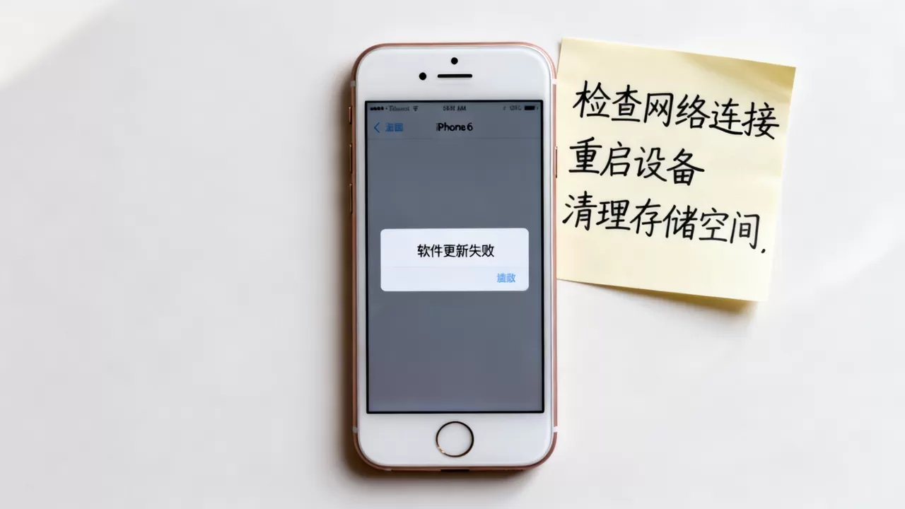 iphone6软件更新不了怎么办？iPhone6系统升级失败解决方法