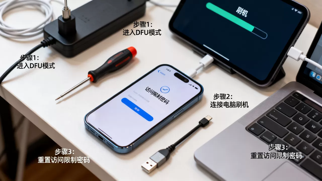 访问限制密码怎么刷机，刷机后忘记访问限制密码怎么办