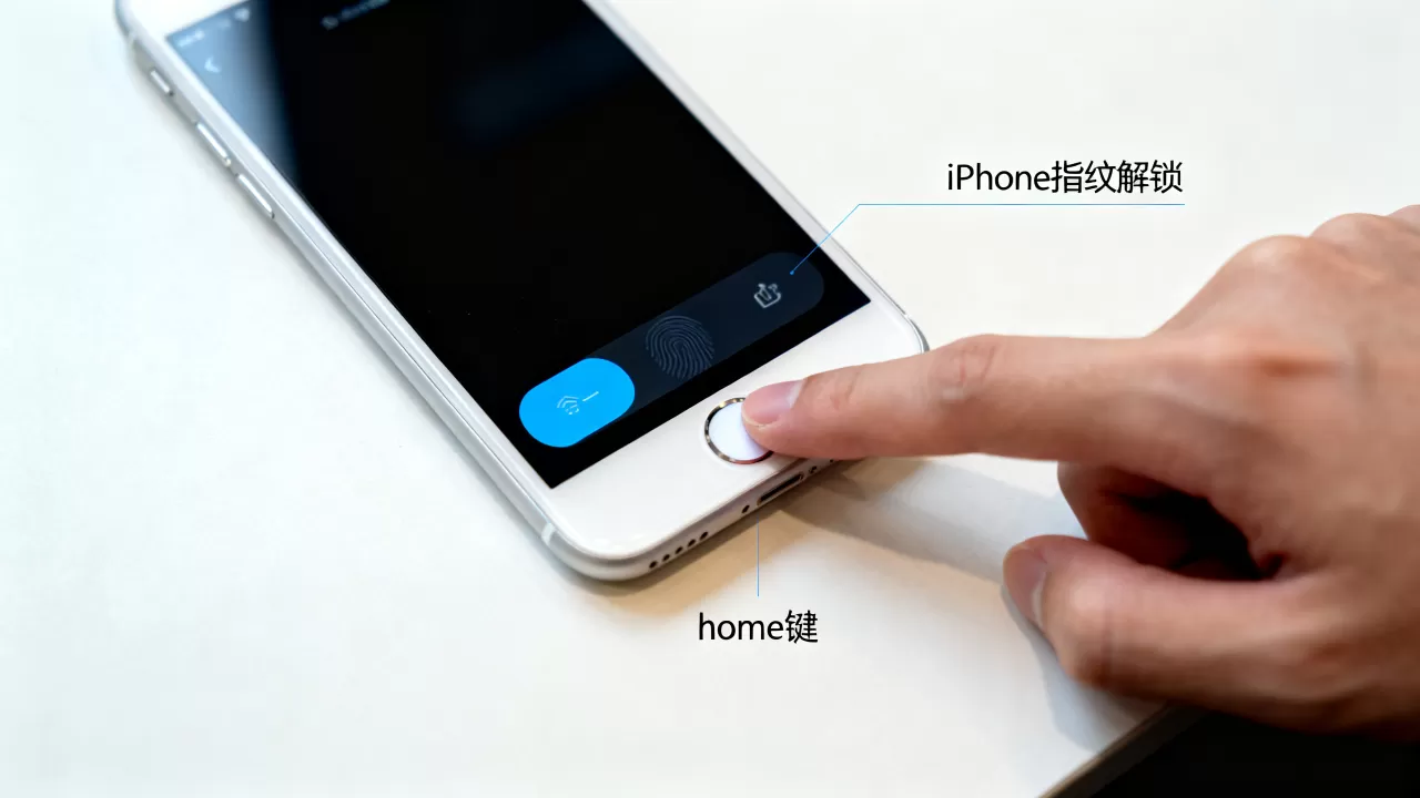 iPhone指纹解锁用home键吗，iPhone指纹解锁