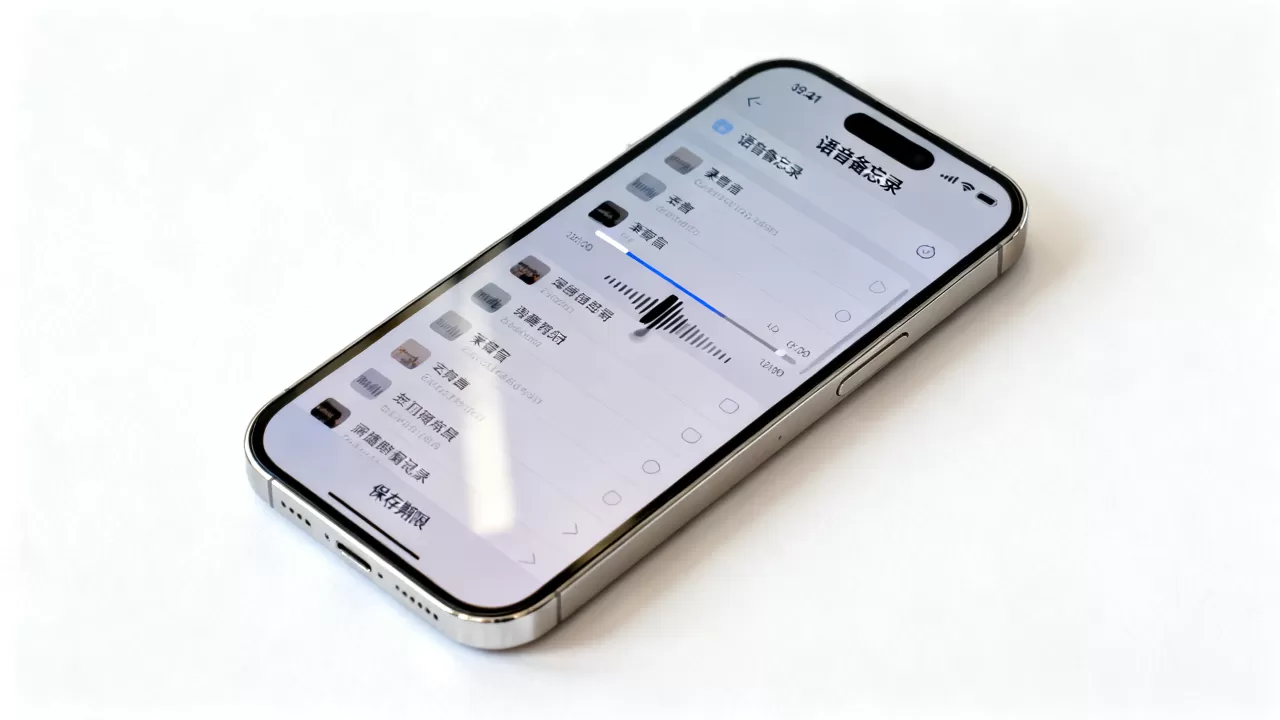 iphone语音备忘录录音能保存多久，语音备忘录保存期限