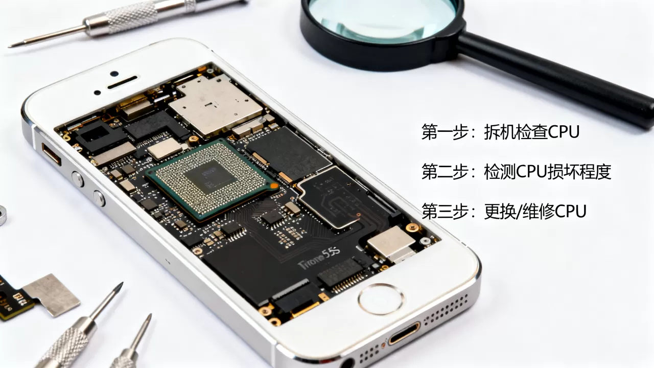 iphone5s cpu坏了怎么办？手机cpu损坏维修多少钱