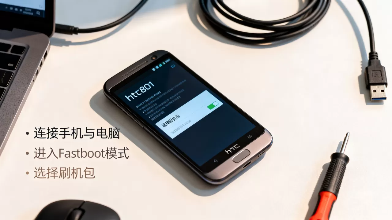 htc801刷机教程，htc801怎么刷机