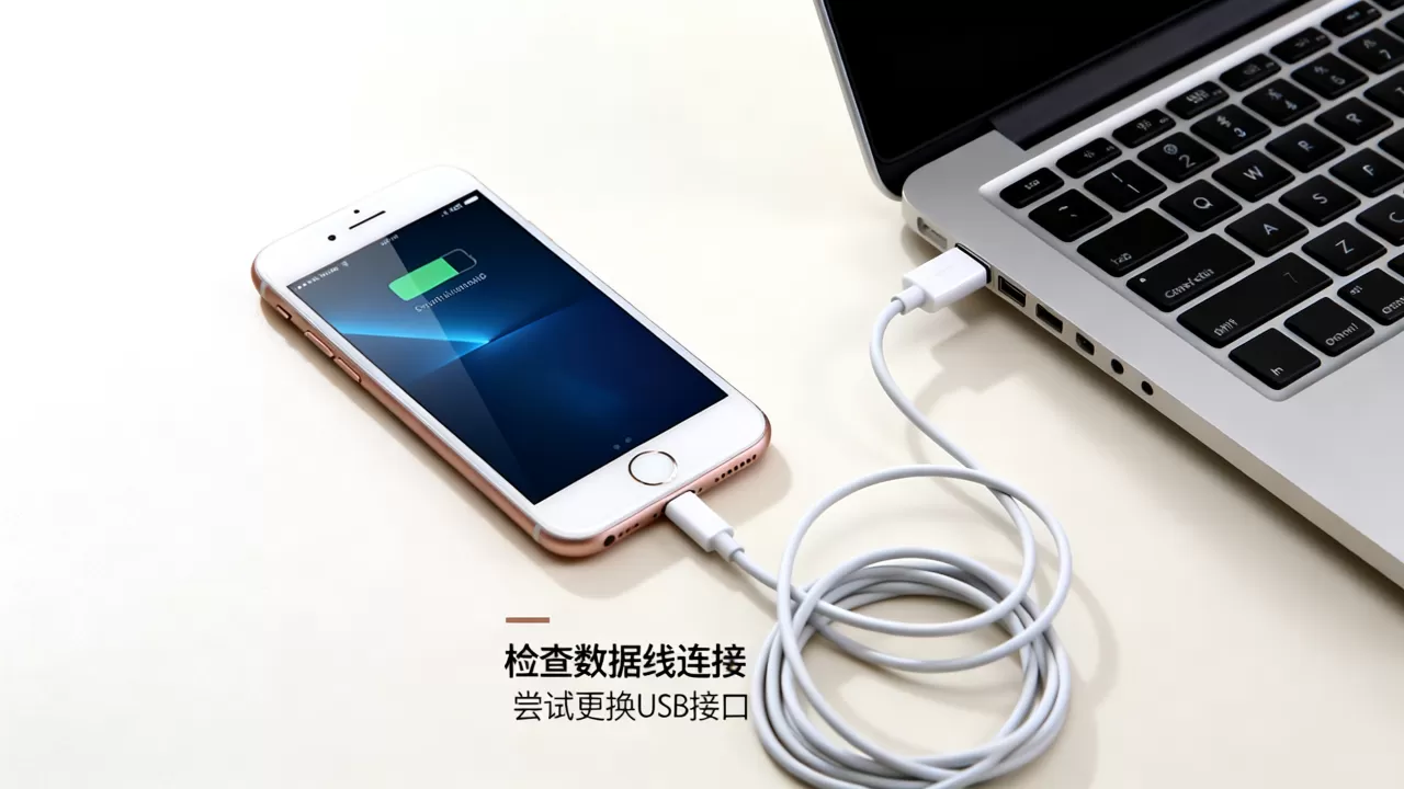 iphone6与电脑连不上怎么办，iphone6连接电脑没反应