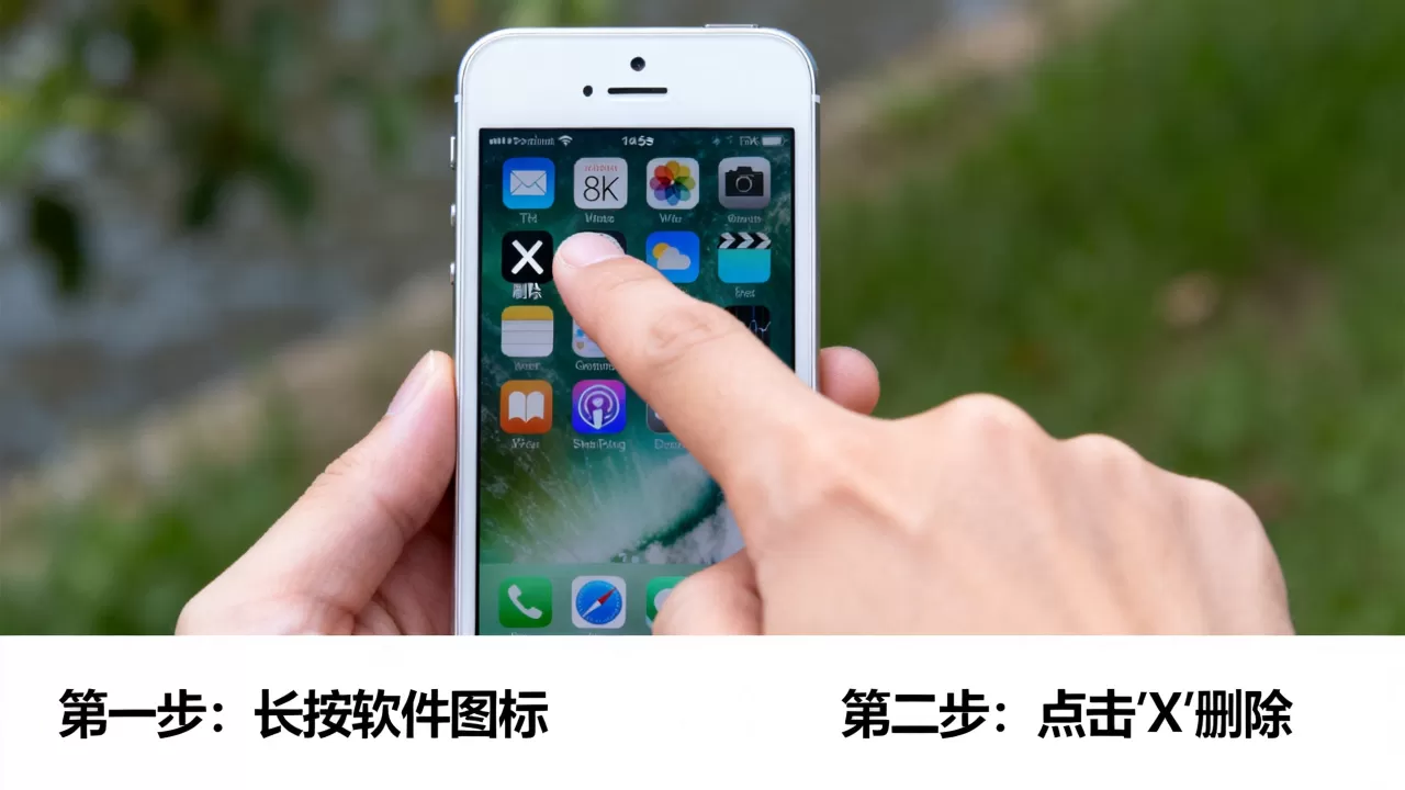 iphone5s卸载软件怎么操作，iphone5s卸载软件