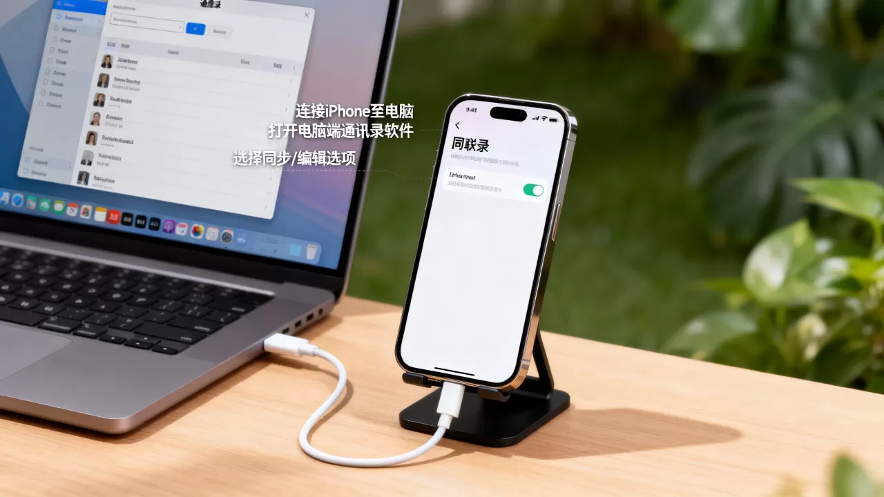 iphone通讯录怎么在电脑编辑，iphone通讯录电脑编辑