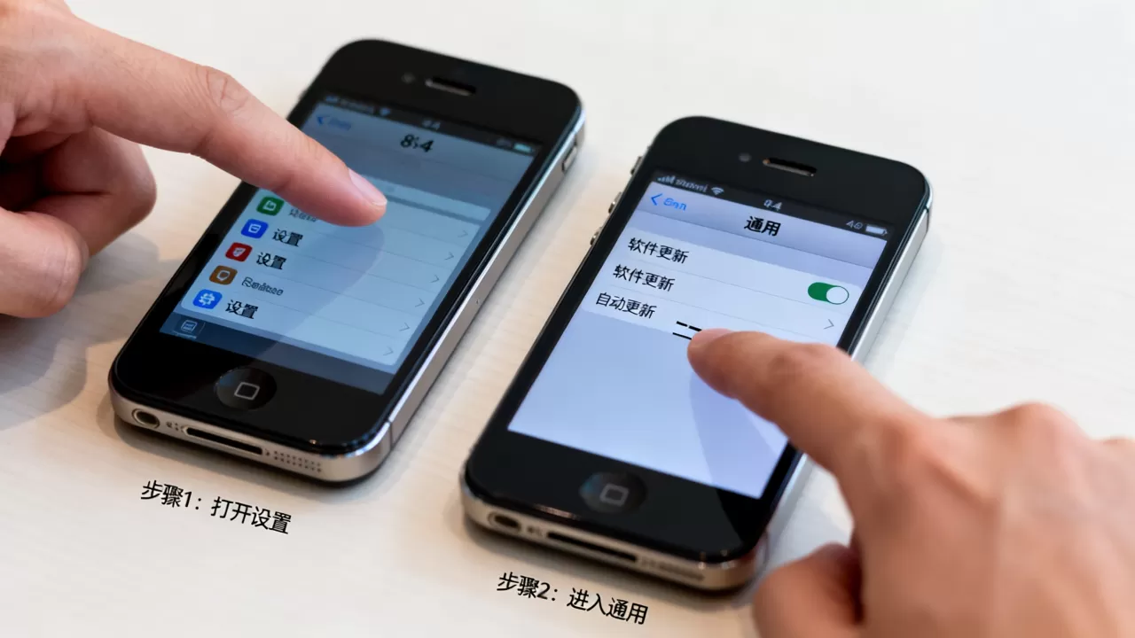 iphone4怎么取消更新，iPhone4s如何关闭自动更新