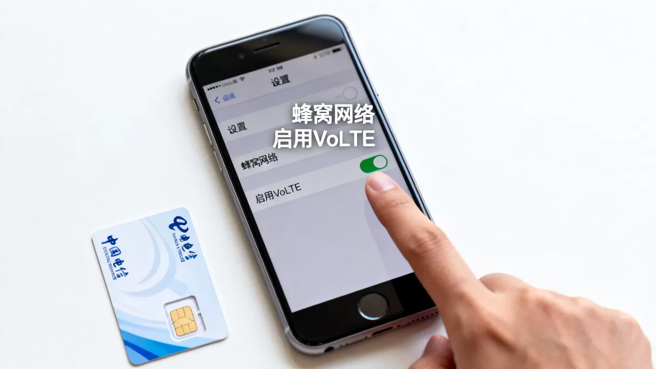 iPhone6s电信卡VoLTE怎么开？电信VoLTE设置教程