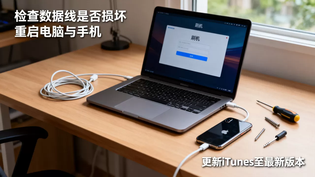 苹果刷机报4013怎么办，苹果刷机报错4013
