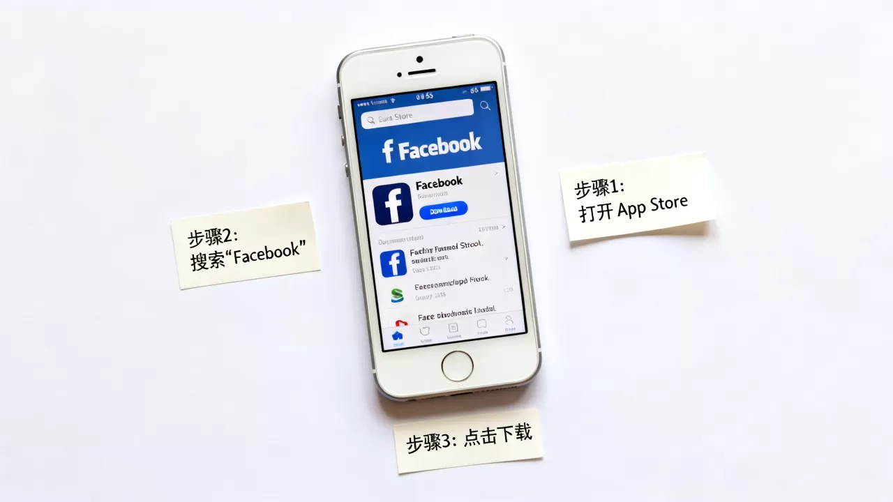 iphone5s能装facebook吗，iphone5s下载facebook教程