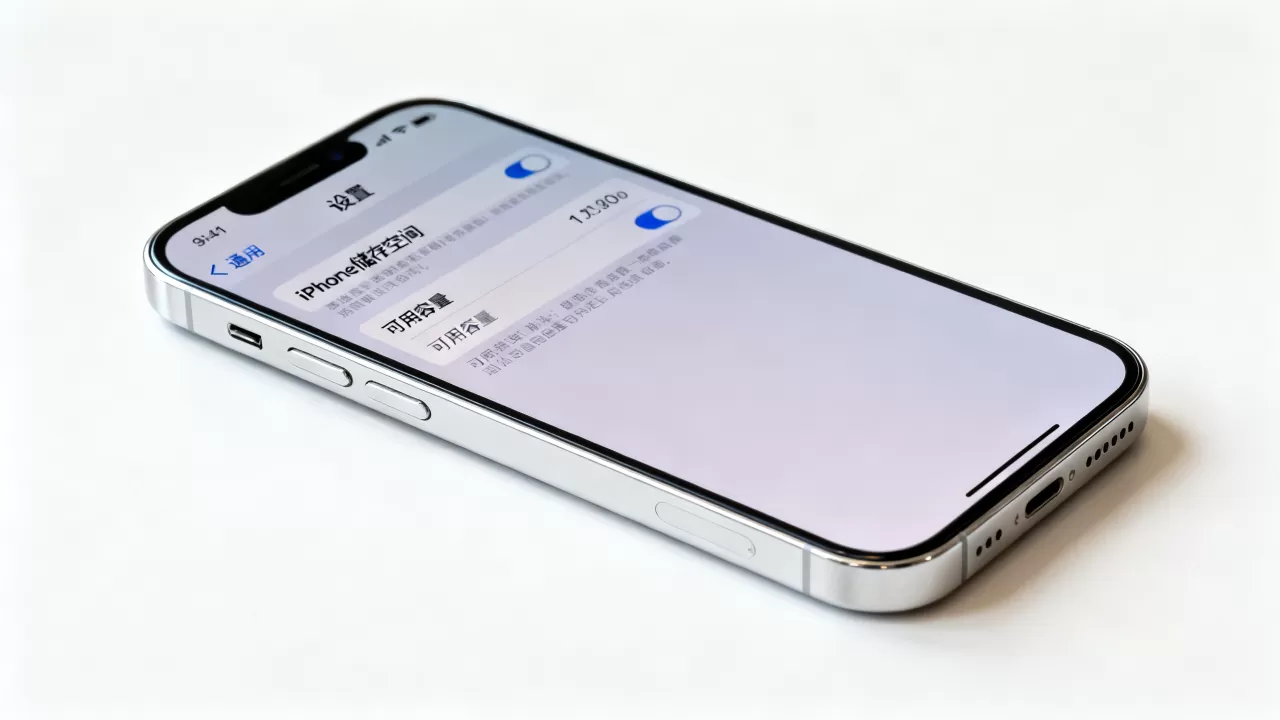 iphone的储存空间在哪，iphone查看剩余存储空间