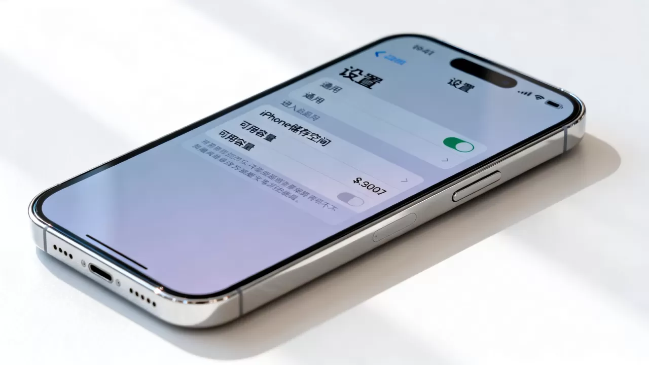 iphone的储存空间在哪，iphone查看剩余存储空间