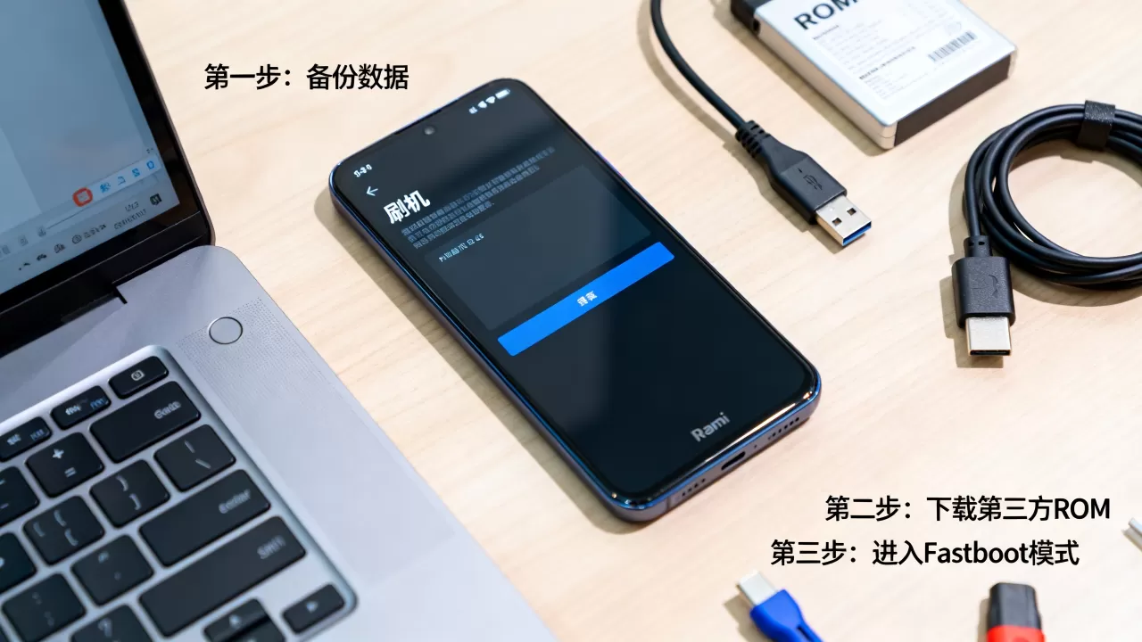 红米移动合约机刷机教程，移动合约机解锁刷第三方ROM