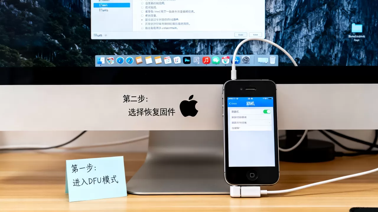 苹果4妖机怎么刷机，苹果4刷机教程