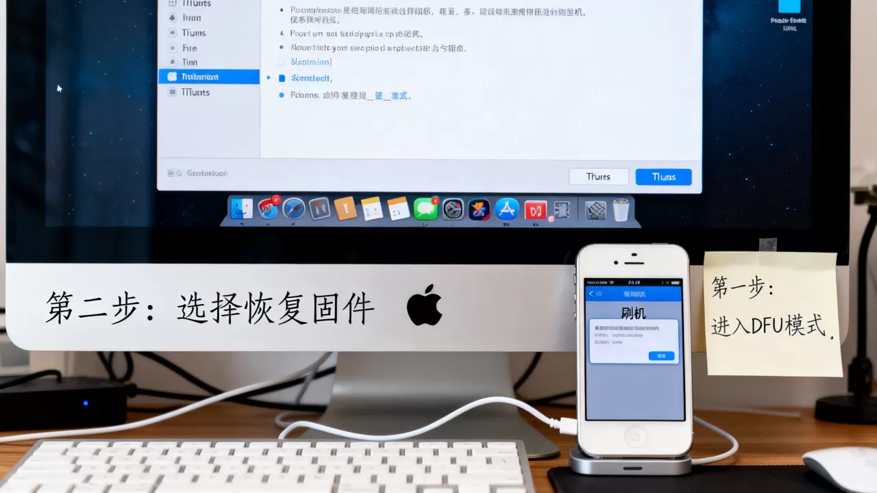 苹果4妖机怎么刷机，苹果4刷机教程