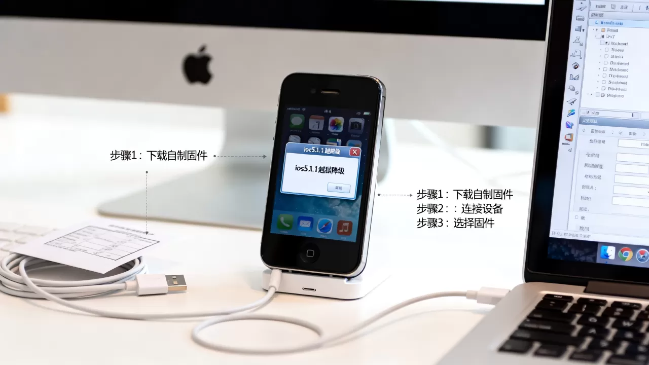 iphone4 5.1.1自制固件教程,ios5.1.1越狱降级方法 iphone4 5.1.1自制固件教程,ios5.1.1越狱降级方法