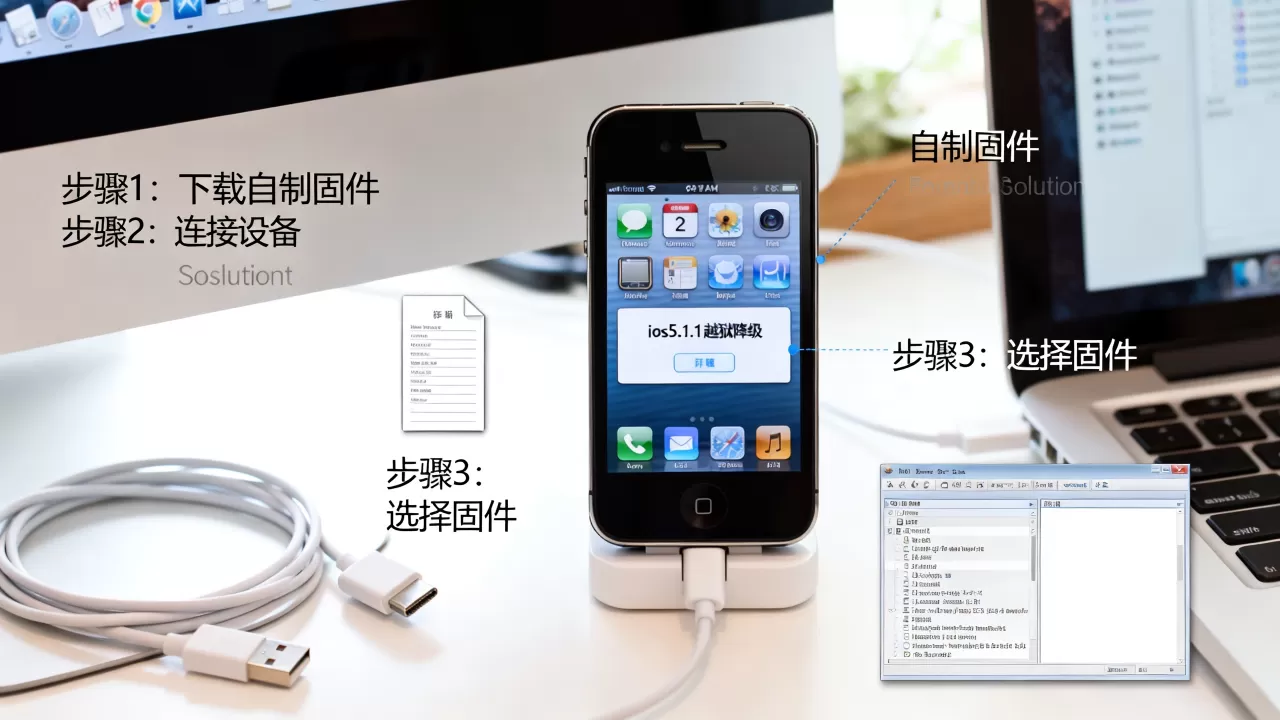 iphone4 5.1.1自制固件教程,ios5.1.1越狱降级方法 iphone4 5.1.1自制固件教程,ios5.1.1越狱降级方法