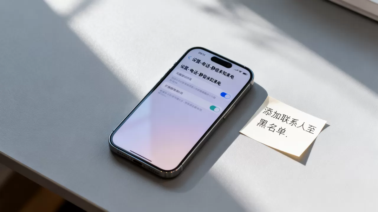 iPhone不越狱怎么拦截骚扰电话，iphone骚扰拦截