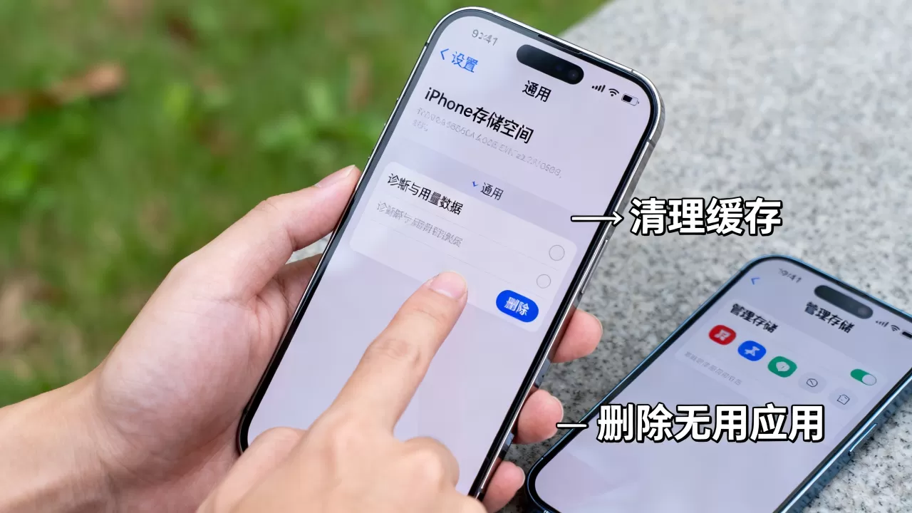 iPhone诊断与用量删除,iPhone存储空间已满怎么清理 iPhone诊断与用量删除,iPhone存储空间已满怎么清理