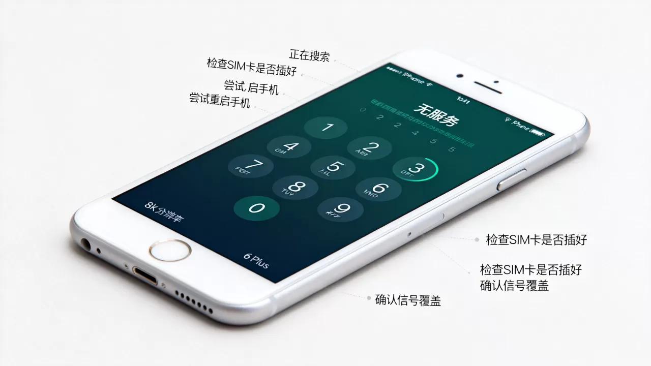 iphone6 plus拨号打不通怎么办，iphone6 plus拨号无反应
