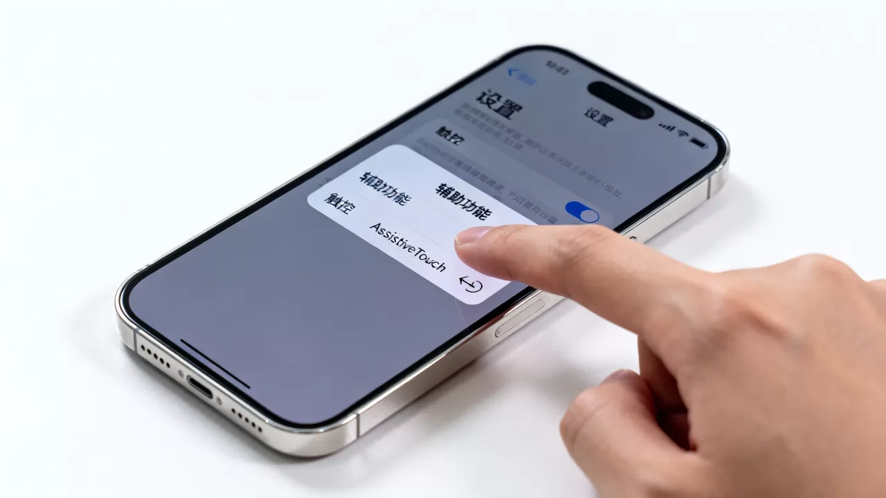 iphone怎么设置返回键，苹果手机返回键在哪里