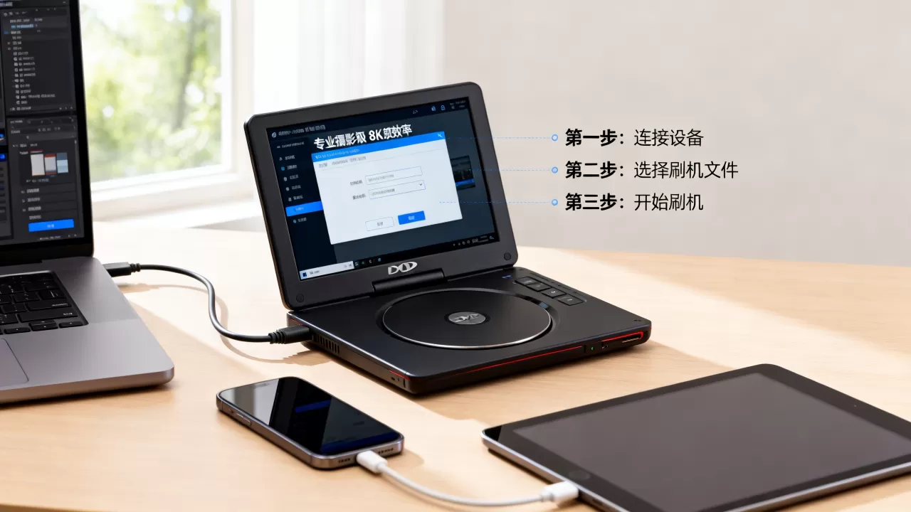 移动dvd刷机教程，移动dvd刷机后没信号