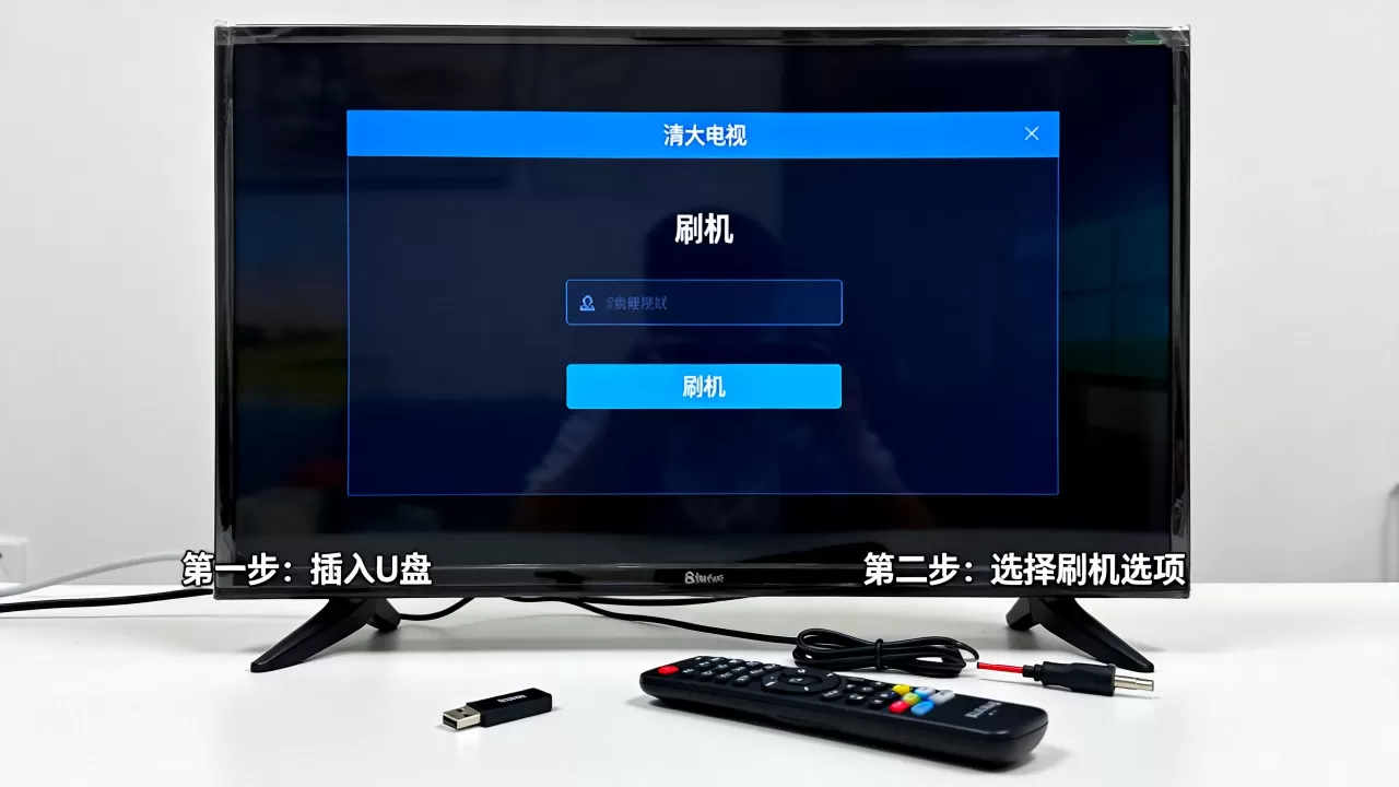 清大电视刷机教程，清大电视刷机方法
